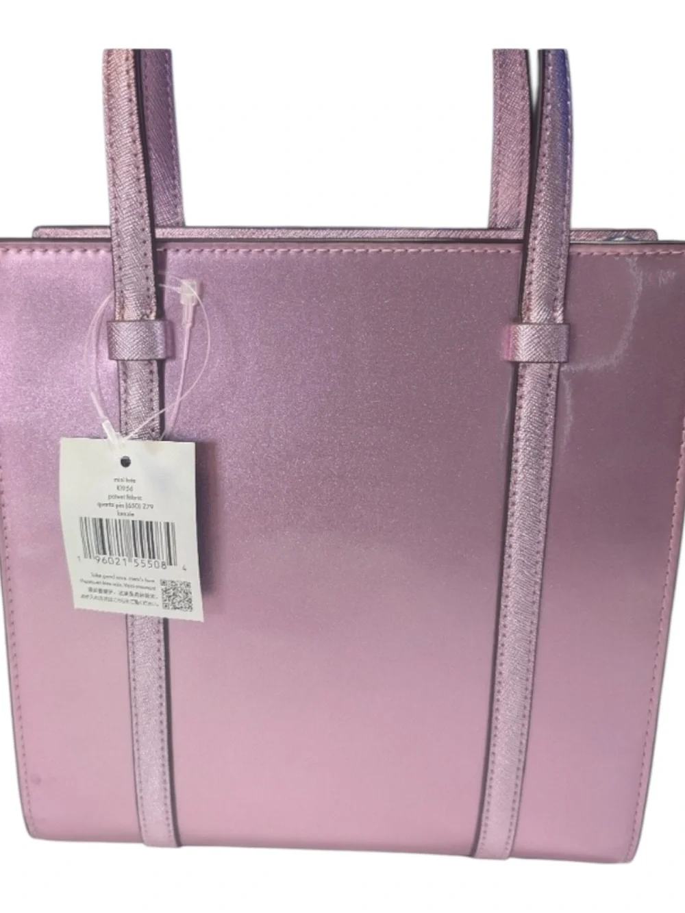 Kate Spade NWT Kenzi Mini Tote Quartz Pink Crossbody - Picture 3 of 6